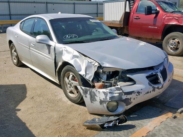 2G2WP522041277862 - 2004 PONTIAC GRAND PRIX SILVER photo 1