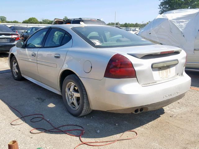 2G2WP522041277862 - 2004 PONTIAC GRAND PRIX SILVER photo 3