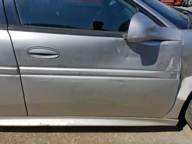 2G2WP522041277862 - 2004 PONTIAC GRAND PRIX SILVER photo 9