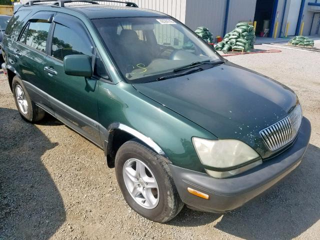 JTJHF10U410219715 - 2001 LEXUS RX 300 GREEN photo 1