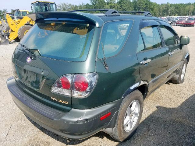 JTJHF10U410219715 - 2001 LEXUS RX 300 GREEN photo 4