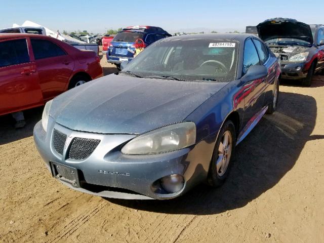 2G2WP552361173140 - 2006 PONTIAC GRAND PRIX TEAL photo 2