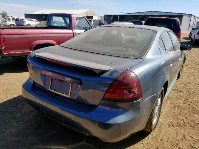 2G2WP552361173140 - 2006 PONTIAC GRAND PRIX TEAL photo 4