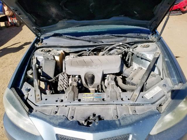 2G2WP552361173140 - 2006 PONTIAC GRAND PRIX TEAL photo 7
