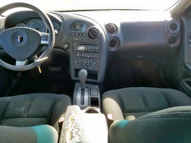 2G2WP552361173140 - 2006 PONTIAC GRAND PRIX TEAL photo 9