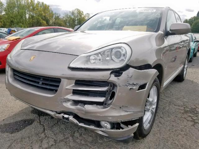 WP1AB29P18LA31843 - 2008 PORSCHE CAYENNE S GOLD photo 9