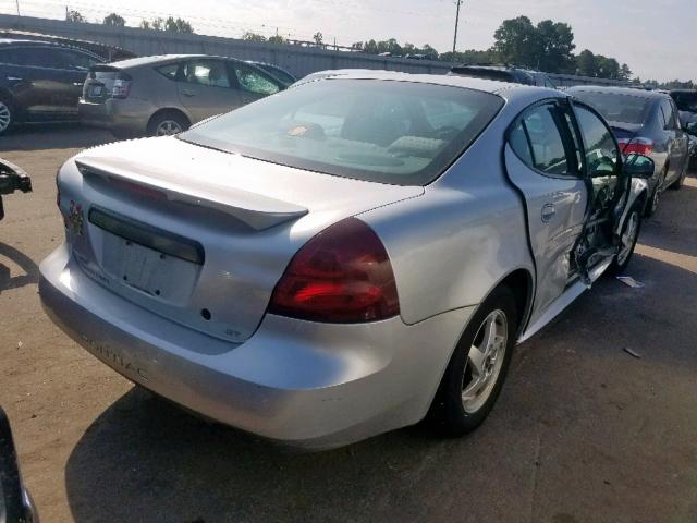 2G2WP522041132093 - 2004 PONTIAC GRAND PRIX SILVER photo 4