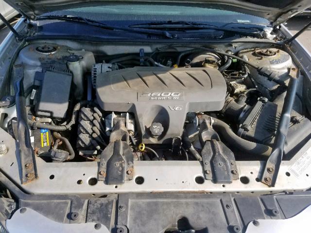 2G2WP522041132093 - 2004 PONTIAC GRAND PRIX SILVER photo 7