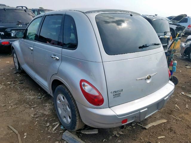 3A8FY48B88T141325 - 2008 CHRYSLER PT CRUISER SILVER photo 3