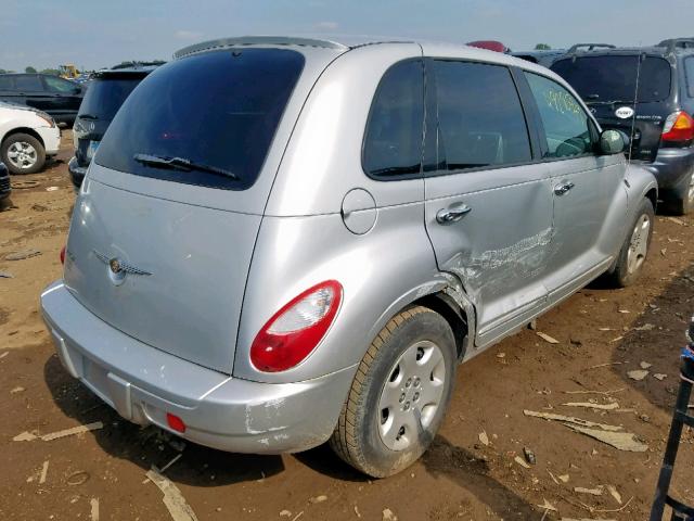 3A8FY48B88T141325 - 2008 CHRYSLER PT CRUISER SILVER photo 4