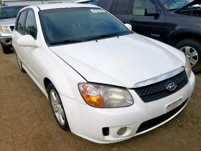 KNAFE161175007857 - 2007 KIA SPECTRA5 S WHITE photo 1