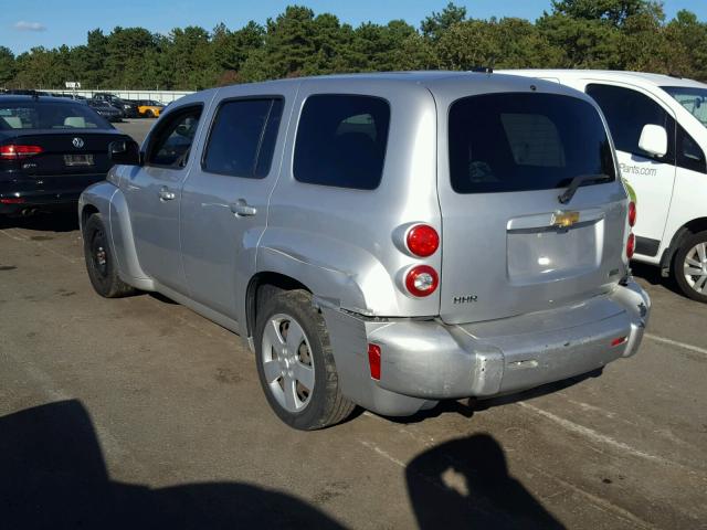 3GNBAADB3AS615263 - 2010 CHEVROLET HHR LS SILVER photo 3