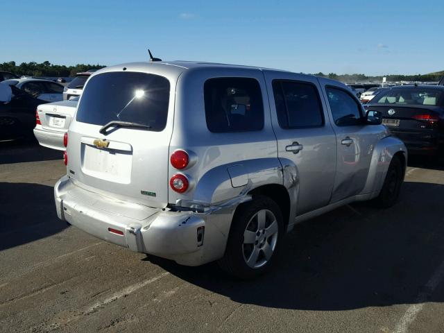 3GNBAADB3AS615263 - 2010 CHEVROLET HHR LS SILVER photo 4