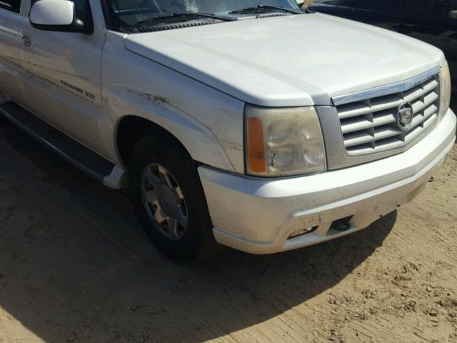 3GYEK62NX6G118549 - 2006 CADILLAC ESCALADE E WHITE photo 9