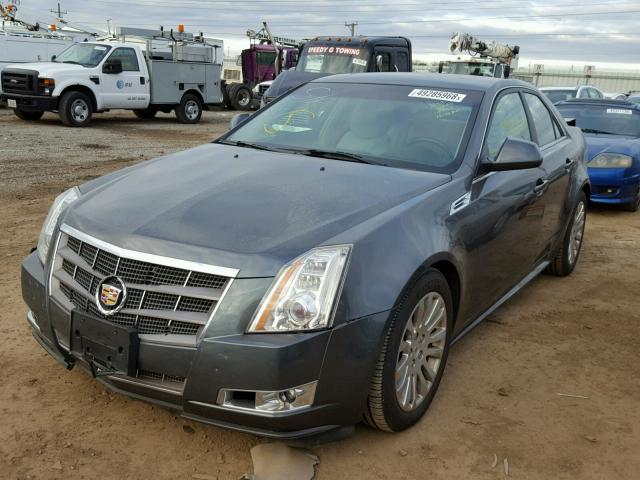 1G6DM5EG4A0121613 - 2010 CADILLAC CTS PERFOR GRAY photo 2