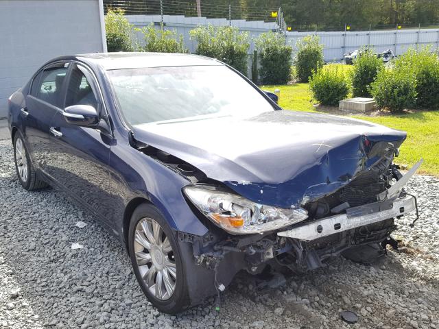 KMHGC46E49U043354 - 2009 HYUNDAI GENESIS 3. BLUE photo 1