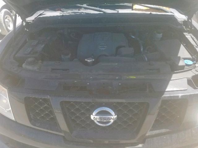 5N1AA08D88N604852 - 2008 NISSAN ARMADA SE BLACK photo 7