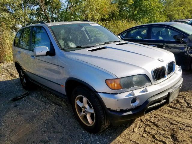 5UXFA53523LV97617 - 2003 BMW X5 3.0I SILVER photo 1