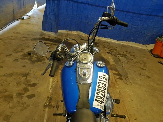 1HD1GPW174K319509 - 2004 HARLEY-DAVIDSON FXDWGI BLUE photo 5