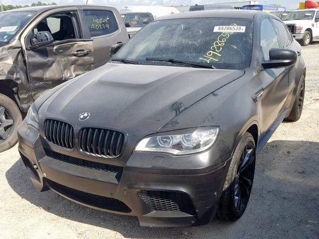 5YMGZ0C5XE0C40590 - 2014 BMW X6 M BLACK photo 2