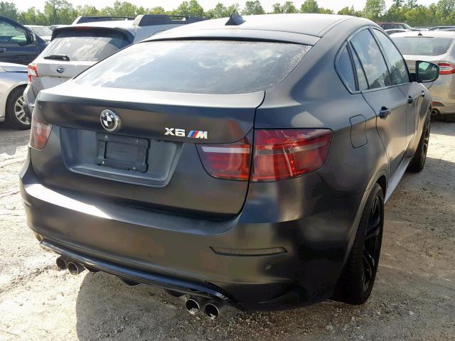 5YMGZ0C5XE0C40590 - 2014 BMW X6 M BLACK photo 4