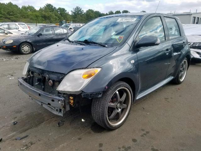 JTKKT624365005362 - 2006 TOYOTA SCION XA GRAY photo 2