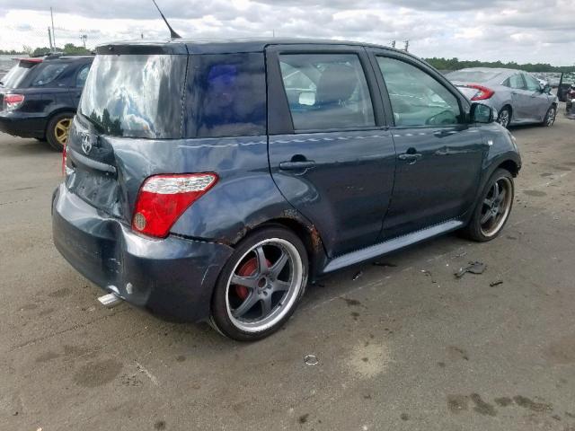 JTKKT624365005362 - 2006 TOYOTA SCION XA GRAY photo 4