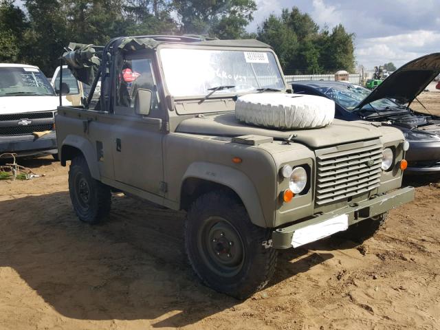 SALLDVAC7AA297214 - 1987 LAND ROVER ROVER GREEN photo 1