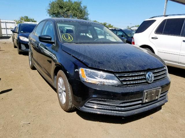 3VW2K7AJ6FM423218 - 2015 VOLKSWAGEN JETTA BASE 黑色 照片 1