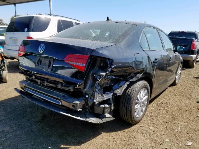 3VW2K7AJ6FM423218 - 2015 VOLKSWAGEN JETTA BASE 黑色 照片 4