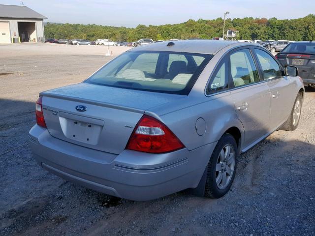 1FAFP27137G109673 - 2007 FORD FIVE HUNDR SILVER photo 4