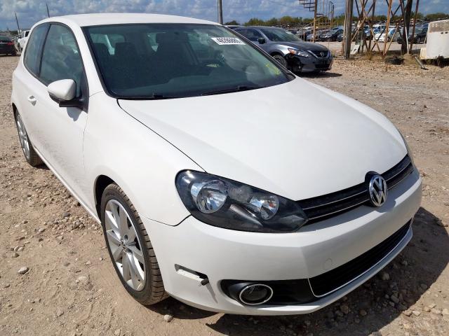 WVWBM7AJXBW148881 - 2011 VOLKSWAGEN GOLF WHITE photo 1