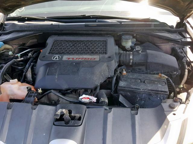 5J8TB18508A004957 - 2008 ACURA RDX TECHNO GRAY photo 7