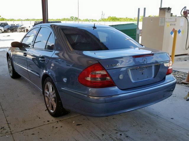 WDBUF56J86A828568 - 2006 MERCEDES-BENZ E 350 GRAY photo 3