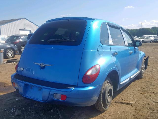 3A8FY48B18T248121 - 2008 CHRYSLER PT CRUISER BLUE photo 4