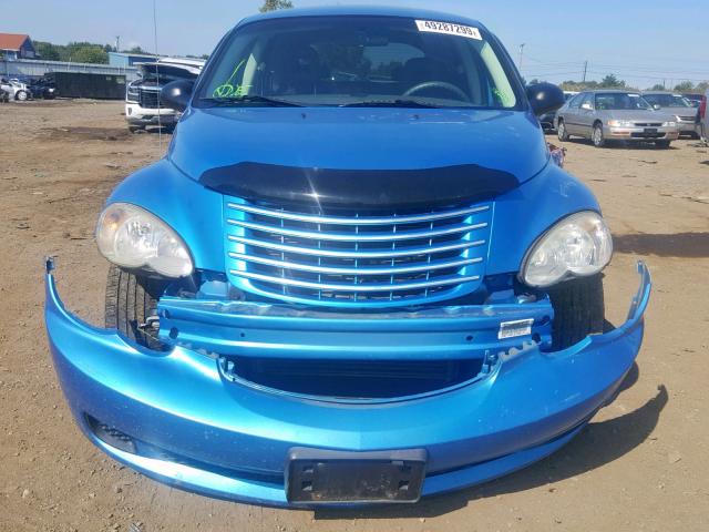 3A8FY48B18T248121 - 2008 CHRYSLER PT CRUISER BLUE photo 9