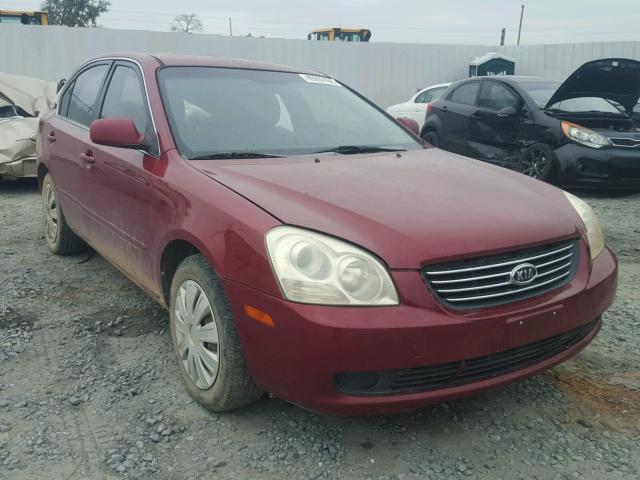 KNAGE123385210732 - 2008 KIA OPTIMA RED photo 1