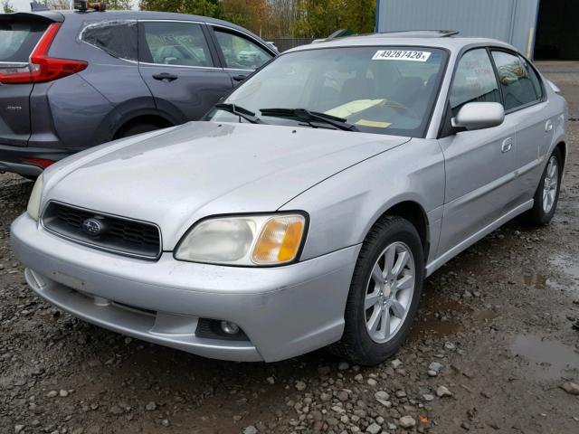 4S3BE635537212554 - 2003 SUBARU LEGACY L SILVER photo 2