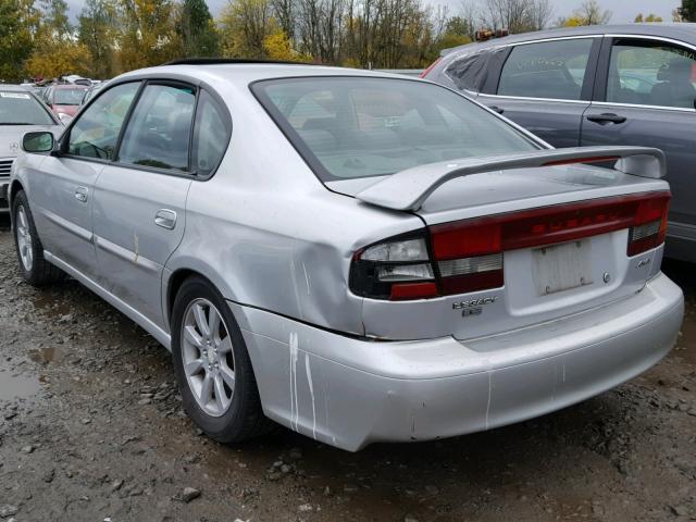 4S3BE635537212554 - 2003 SUBARU LEGACY L SILVER photo 3