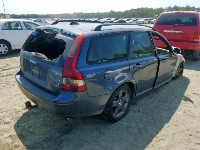 YV1MJ682172294346 - 2007 VOLVO V50 T5 BLUE photo 4