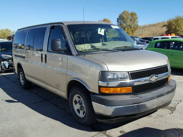 1GNFH154381150010 - 2008 CHEVROLET EXPRESS G1 GOLD photo 1