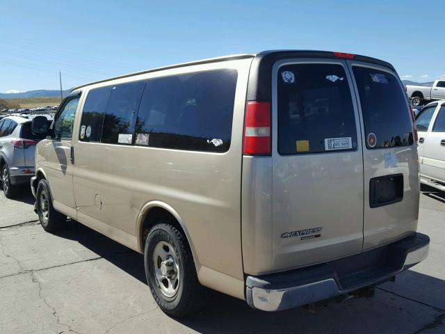 1GNFH154381150010 - 2008 CHEVROLET EXPRESS G1 GOLD photo 3