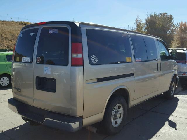 1GNFH154381150010 - 2008 CHEVROLET EXPRESS G1 GOLD photo 4