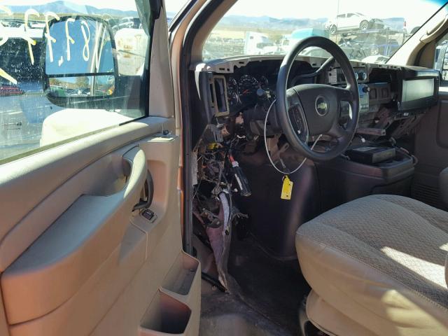 1GNFH154381150010 - 2008 CHEVROLET EXPRESS G1 GOLD photo 9