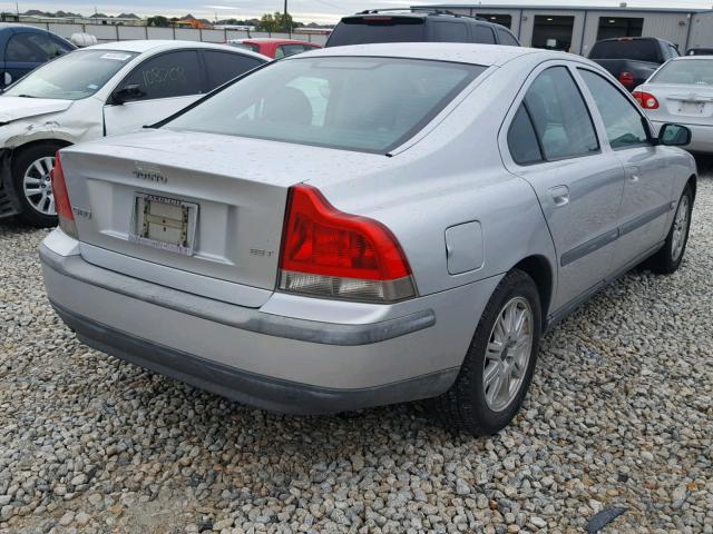 YV1RS59V942330947 - 2004 VOLVO S60 2.5T SILVER photo 4