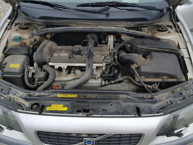 YV1RS59V942330947 - 2004 VOLVO S60 2.5T SILVER photo 7