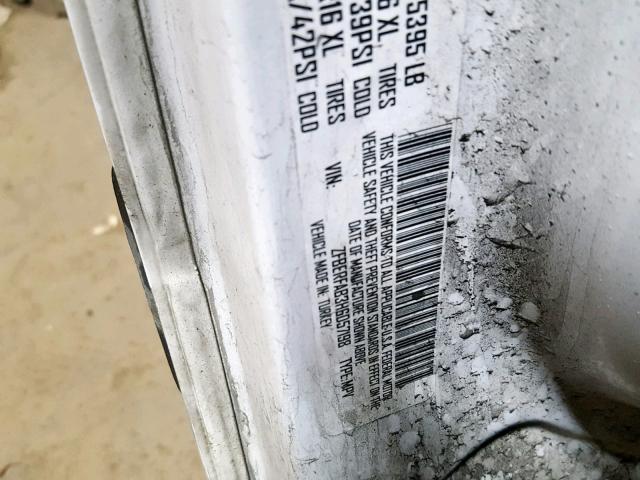 ZFBERFAB3H6D57198 - 2017 RAM PROMASTER 白色 照片 10