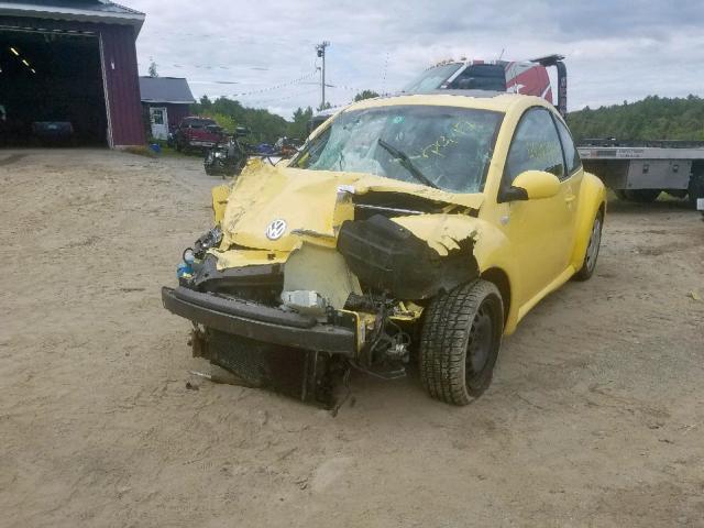 3VWCK21C13M425348 - 2003 VOLKSWAGEN NEW BEETLE 黄色 照片 2