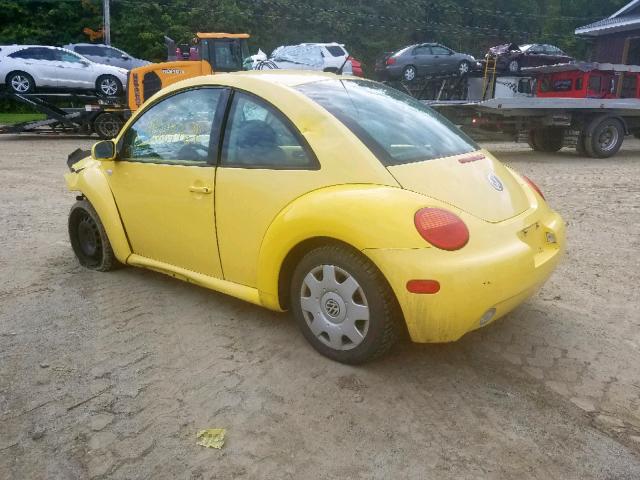 3VWCK21C13M425348 - 2003 VOLKSWAGEN NEW BEETLE 黄色 照片 3