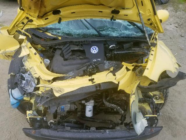 3VWCK21C13M425348 - 2003 VOLKSWAGEN NEW BEETLE 黄色 照片 7
